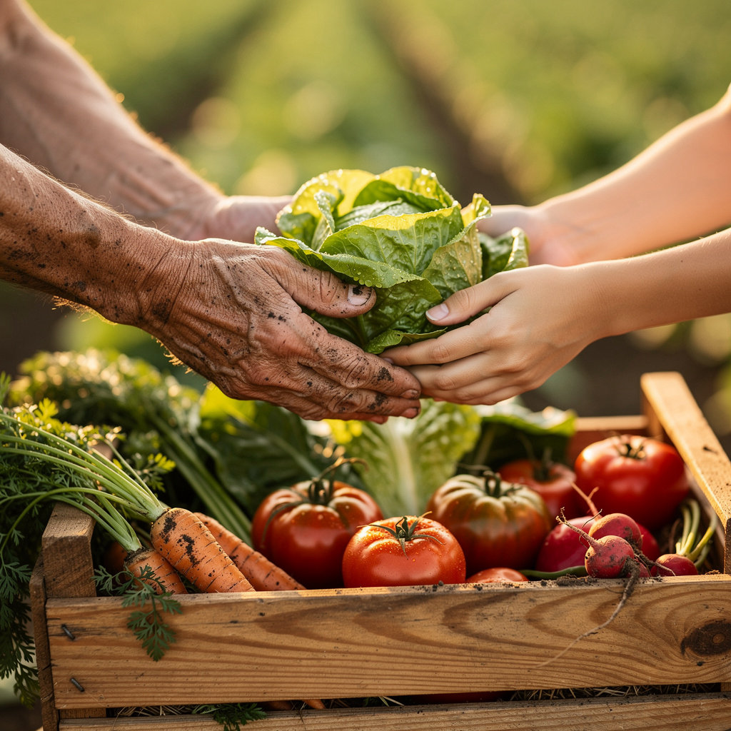 John Givens Farm multi-generational family working the organic fields in Goleta, CA